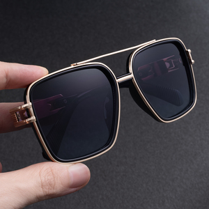 Gafas de Sol KAJILA al por Mayor, Modernas, de Diseño, con Logotipo Personalizado, Cuadradas, con Doble Puente, Protección UV400, para Hombre - Product Image 4