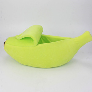OEM und ODM Kreatives Cartoon-Bananen-Luxus-Haustierbett Waschbar Ganzjährig Universell für Hunde und Katzen für Welpen - Product Image 3