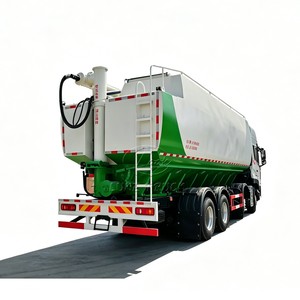 Camión Cisterna para Alimentos a Granel de 15-46 Toneladas en Venta, Equipado con Transportador de Grano Eléctrico - Product Image 1