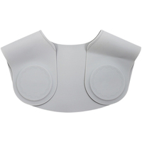 Collier châle professionnel en Silicone imperméable pour Salon de coiffure et teinture des cheveux