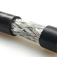 305m RG59 con Power Siamese Communication Cable coaxial para cámara CCTV Cable coaxial para sistemas de vigilancia