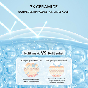 Crème non comédogène réduisant les rougeurs et les desquamations, complexe 7X Céramide, crème réparatrice de la barrière cutanée pour le visage - Product Image 2