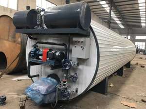 Horizontal Carbon Steel <strong>Water</strong> Storage <strong>Tank</strong> For Asphalt Plant Pump 50T Capacity High Thermal Efficiency High Safety Performance - Product Image 5