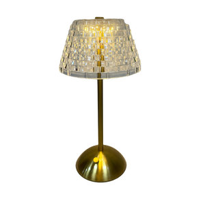 Cross-border retro European crystal night light, ins style, bedside bar creative romantic decorative night light, USB charging - Product Image 1