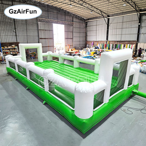 Campo <span class=keywords><strong>de</strong></span> <span class=keywords><strong>Fútbol</strong></span> Inflable Comercial, Material <span class=keywords><strong>de</strong></span> PVC Blanco/Verde, Red <span class=keywords><strong>de</strong></span> Seguridad, Tamaño Personalizable para Niños y Adultos, Uso en Exteriores y <span class=keywords><strong>Alquiler</strong></span> - Product Image 5