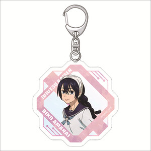 Porte-clés en plastique acrylique torsadé style dessin animé, impression UV, pour sublimation DIY, cadeau promotionnel, mode, vente en gros OEM - Product Image 3