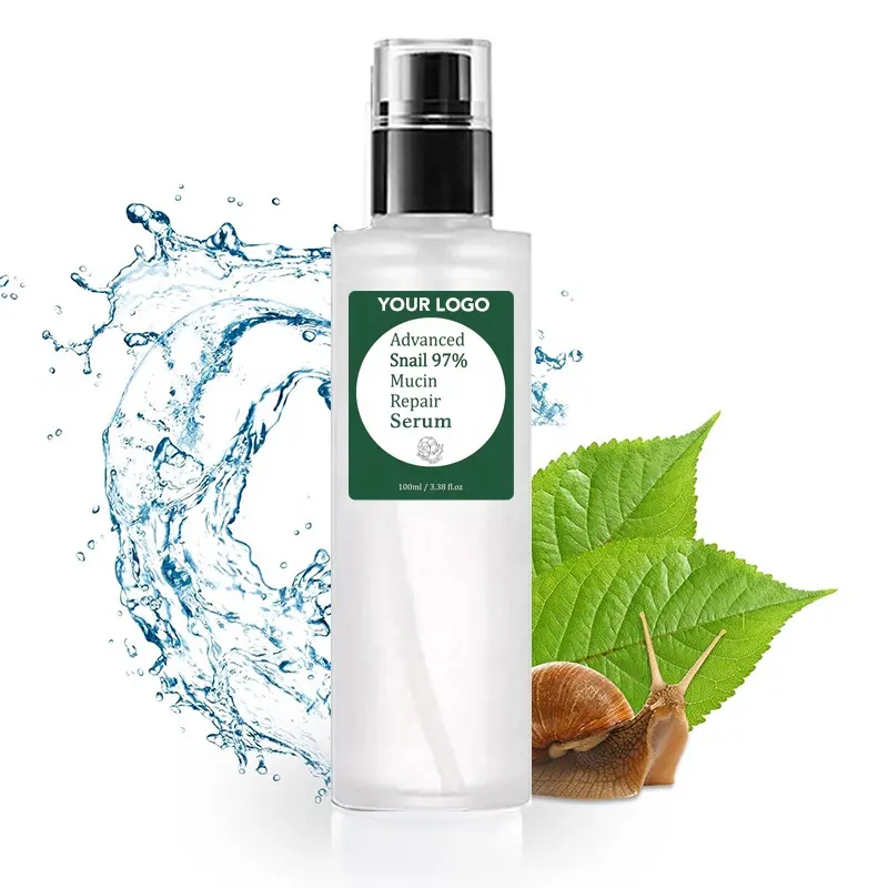 Nouveau produit personnalisation produits éclaircissants sérum de soin de la peau sérum de niacinamide à l'acide hyaluronique d'escargot