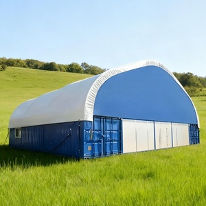 Quickly set up Industrial <b>Tent</b> Double Truss Fabric Buildings Shipping Container Building Shelter Storage Shelter Hangar <b>Tent</b> - Product Image 2