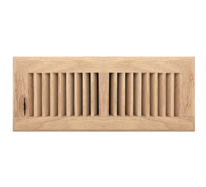 Grilles de ventilation / registres de sol en bois massif non fini - Product Image 2