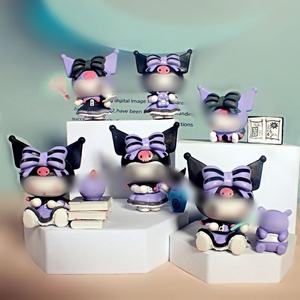 Figurines en PVC Magic Kuromi 6-8cm Boîtes mystères porte-bonheur directement de la source d'animation japonaise - Product Image 3