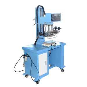 Machine de gaufrage pneumatique semi-automatique H-TC200 220V pour logos en cuir, estampage à chaud pour bouteilles plates, tasses, plastique et bois - Product Image 3