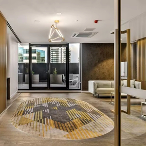 Tay chần sợi vòng thảm và thảm kích thước lớn chất lượng hàng đầu tre lụa đẹp hiện đại Thiết kế sang trọng cừu len thảm - Product Image 2