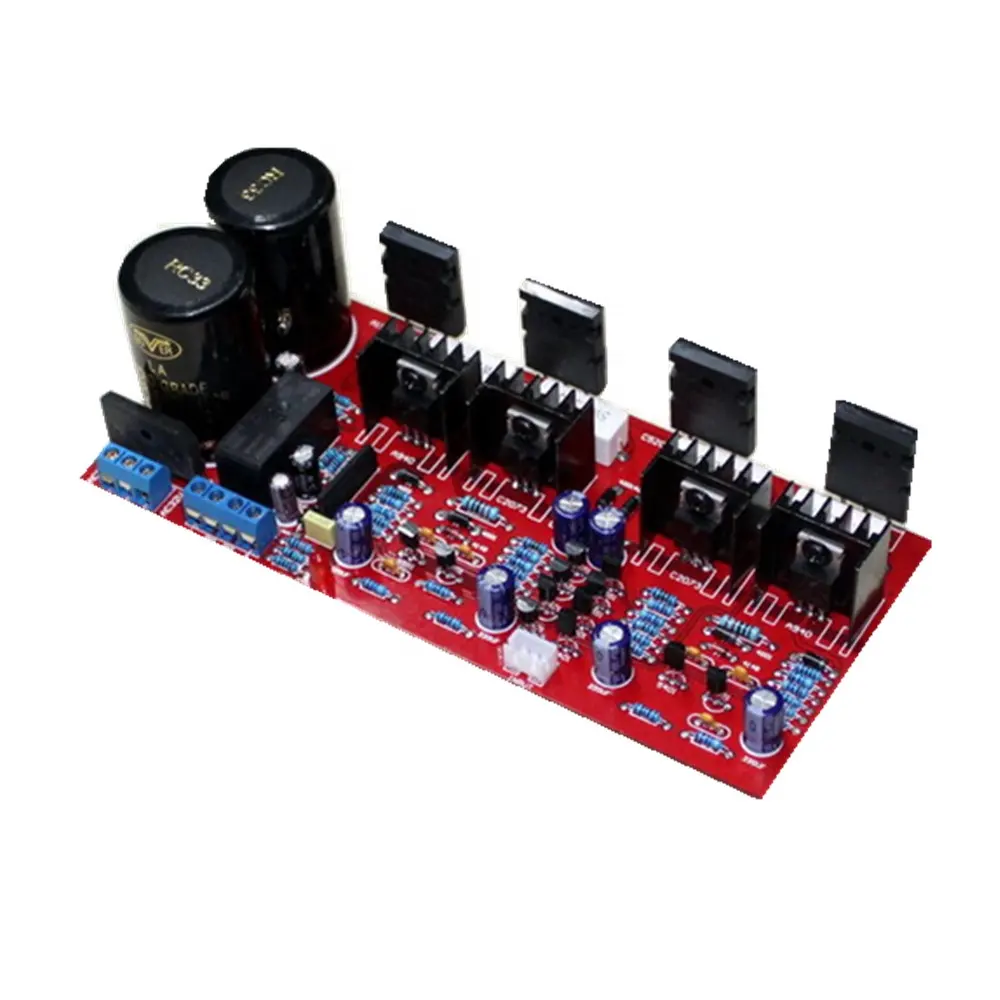 Court Taidacent TT5200 — amplificateur de puissance Audio à Tube 100W + 100W, caisson de basses de voiture 200 W, carte d'amplification de guitare Hf, puissance 200 W