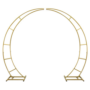 Single Horn <strong>Arc</strong> Wedding Party Outdoor <strong>Balloon</strong> Flower Arrangement Arch Shelf - Product Image 5