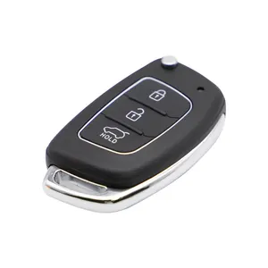 H-yundai Accent dedicated FSK433MHz 7936A chip folding remote key 3 buttons car remote and keys