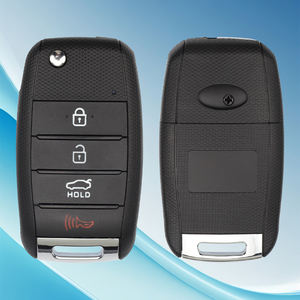 Coque de clé de remplacement pour voiture <span class=keywords><strong>SUV</strong></span> noire d'usine SD 3+1 boutons pour <span class=keywords><strong>Hundai</strong></span> Kia, télécommande de voiture, étui pour clé - Product Image 2