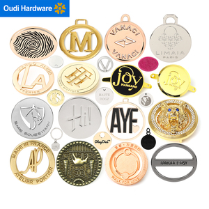 Bolso clásico de mujer de alta calidad, placa de logotipo personalizado ahuecado para bolso, logotipo grabado personalizado, letras de <span class=keywords><strong>Metal</strong></span> de una placa de alfabeto - Product Image 6