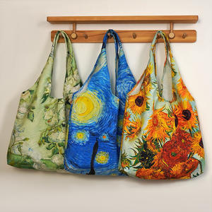 Van Gogh Art Art Design di fama mondiale per studenti di sesso femminile con cerniera di grande capacità - Product Image 1