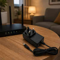 Adaptateur d'alimentation à découpage AC100-240V 50Hz 60Hz vers DC 9V 3A 27W avec prise UK, chargeur mural 9V 3A pour systèmes de jeux vidéo