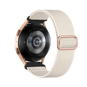 Bracelet de montre en nylon de style simple pour <span class=keywords><strong>Samsung</strong></span> <span class=keywords><strong>Galaxy</strong></span> Watch, bracelet de montre respirant, lavable, bracelet de montre intelligente sportive 20/22 mm - Product Image 2