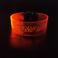 Bracelets LED Activés par le Son pour Fêtes, Bracelets Magnétiques à Couleurs Changeantes, Bracelets Lumineux LED