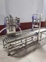 Machine de remplissage volumétrique de peinture Machine d'emballage industrielle de peinture pour seaux/tambours/canettes/seaux/jerrycan/barils de gallon