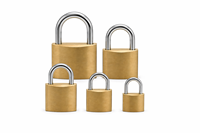Cadenas en laiton haute sécurité de qualité supérieure 40 mm avec fonction étanche, cadenas de sécurité antivol de qualité commerciale