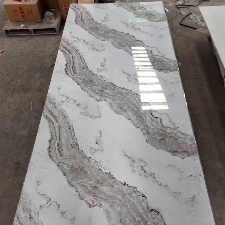 Bathroom Marble PVC Wall Panels - Stylish & Durable