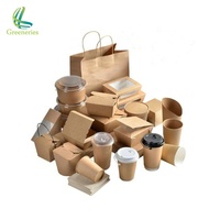 Carton à emporter avec Logo pour déjeuner, boîte artisanale avec fenêtre pour Restaurant