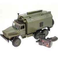 WPL B-36 1/16 6WD RTR Véhicule tout-terrain Urals avec roues en alliage métallique, voiture télécommandée pour enfants, utilisation intérieure/extérieure