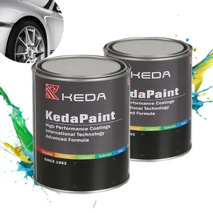 Keda pintura refinada do carro fornecedor chinês preço da fábrica pintura hs auto clearcasat