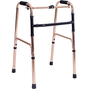 Déambulateur oriental en alliage d'aluminium réglable en hauteur pour personnes âgées, aide à la mobilité - Product Image 1