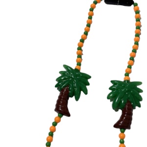 חרוזים סיטונאיים שרשרת שרשרת אור עץ קוקוס עיצוב מרדי מסיבה טובה - Product Image 4