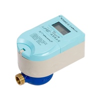 Compteur d'eau intelligent prépayé à carte IC, vente en gros d'usine, connectivité filetée IP65, origine Chine, usage domestique, 4 points