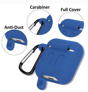 Vente chaude 5 en 1 <span class=keywords><strong>Airpods</strong></span> étui de protection en Silicone lanière Anti perte pour Apple téléphone <span class=keywords><strong>airpods</strong></span> Anti-poussière étui en Silicone boîte - Product Image 4