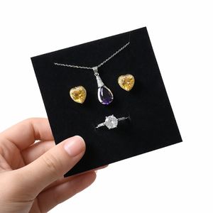 Classic <b>Jewelry</b> Set Box Rigid Drawer <b>Jewelry</b> Display Box Custom <b>Jewelry</b> Set Insert Printing Custom Logo Finishing OEM Accepted - Product Image 2