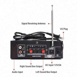 AOSHEN AK-698BT Mini Amplificador de Audio para Auto de 2 Canales y 250W - Product Image 6