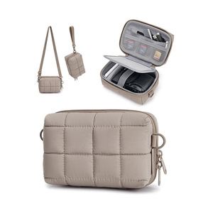 Quilting Puffy máy ảnh Túi <span class=keywords><strong>2025</strong></span> mới Trọng lượng nhẹ chống nước <span class=keywords><strong>DSLR</strong></span> sling Túi bảo vệ Padding - Product Image 6