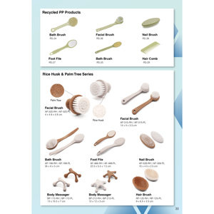 Nuevo Cepillo de Baño Ligero con Mango de PP Reciclado a Precio Competitivo para Uso Corporal - Product Image 4