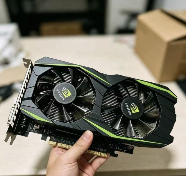 Used GTX 1050Ti 4GB Graphics Card GDDR5 128Bit Dual Fan VGA DVI  Desktop Gaming Video Card