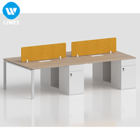 Table de travail modulaire ergonomique LIWEI en bois, bureau de bureau avec design écologique réglable pour bureau moderne