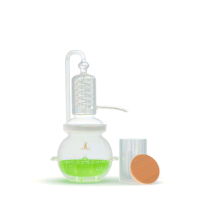 Distillateur en verre borax de <span class=keywords><strong>4</strong></span> litres Extracteur d'hydrosol pour refroidissement par eau Extracteur d'huiles essentielles pour la maison Eau distillée pour parfum - Product Image 1