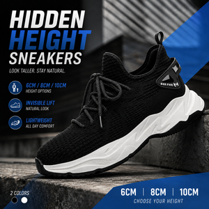 <span class=keywords><strong>Scarpe</strong></span> da ginnastica da uomo <span class=keywords><strong>con</strong></span> <span class=keywords><strong>rialzo</strong></span> invisibile 6cm 8cm 10cm, in maglia, casual, sportive, da passeggio, <span class=keywords><strong>con</strong></span> tacco interno - Product Image 1