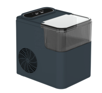 Machine à glaçons domestique produisant rapidement 26 lb/jour, portable, à poser sur le comptoir, avec commande tactile et boîtier en plastique