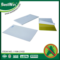 Control de insectos de trampa pegajosa con pegamento para moscas de 43*24,5 CM con luz UV para jardín doméstico granja huerto