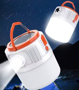 Lámpara Solar LED de Largo Alcance para Camping con Función de Banco de Energía, Luz de Emergencia y Pantalla Eléctrica Inteligente - Product Image 6