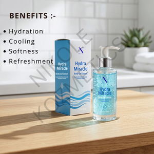 Lotion gel pour le corps Hydra Miracle pour une hydratation intense, une peau douce et lisse, formule légère non grasse, soin quotidien du corps, OEM - Product Image 3