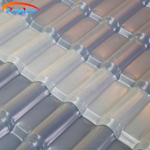 Hot Bán Vật liệu xây dựng telha PVC mái ngói tejas Para techos precios tấm mái cho biệt thự ngoài trời - Product Image 4