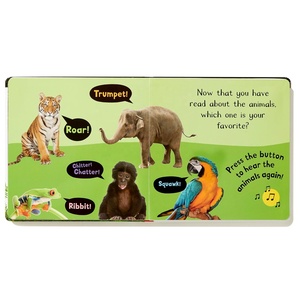 Noisy Animals My First Touch and Feel Sound Book <span class=keywords><strong>livre</strong></span> interactif pour enfants - Product Image 6