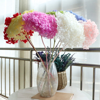 Hydrangeas artificiels éternels, hydrangeas préservés pour les centres de table de mariage et les arrangements floraux DIY